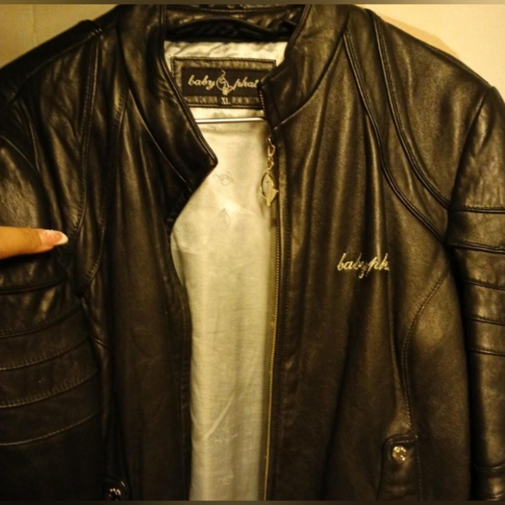 SOLD Baby Phat Leather Jacket